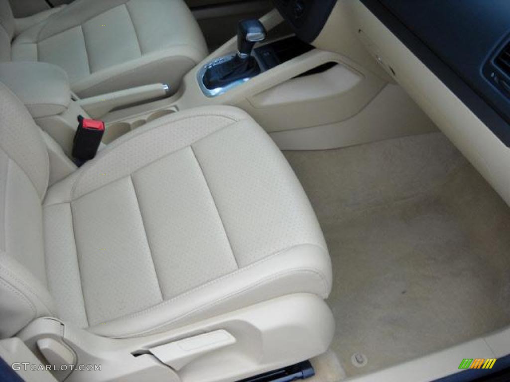 2007 Jetta Wolfsburg Edition Sedan - Black / Pure Beige photo #19