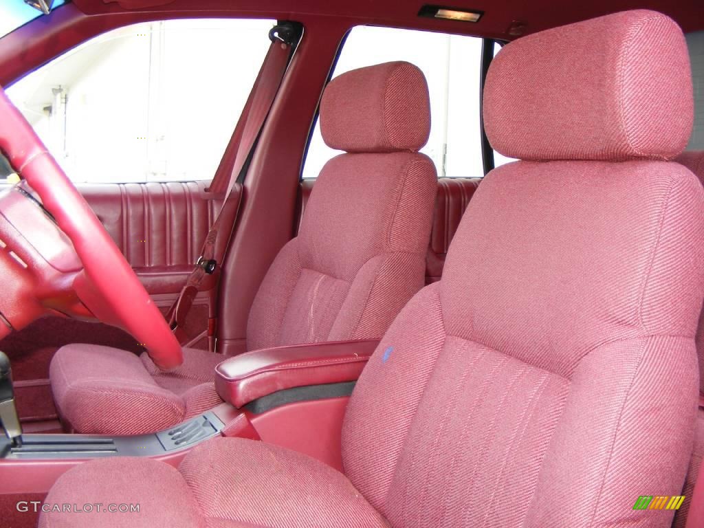 1990 Cutlass Supreme SL Sedan - White / Red photo #11