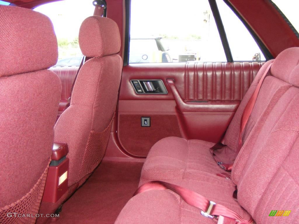 1990 Cutlass Supreme SL Sedan - White / Red photo #13