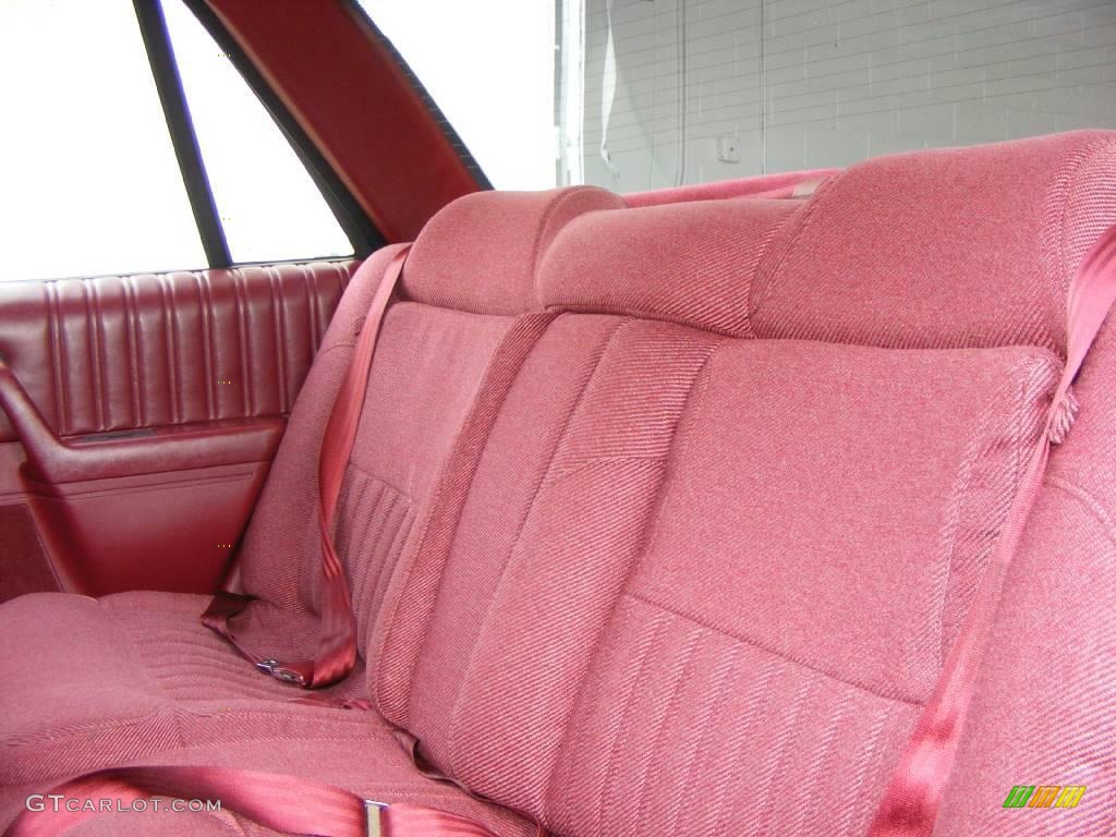 1990 Cutlass Supreme SL Sedan - White / Red photo #14