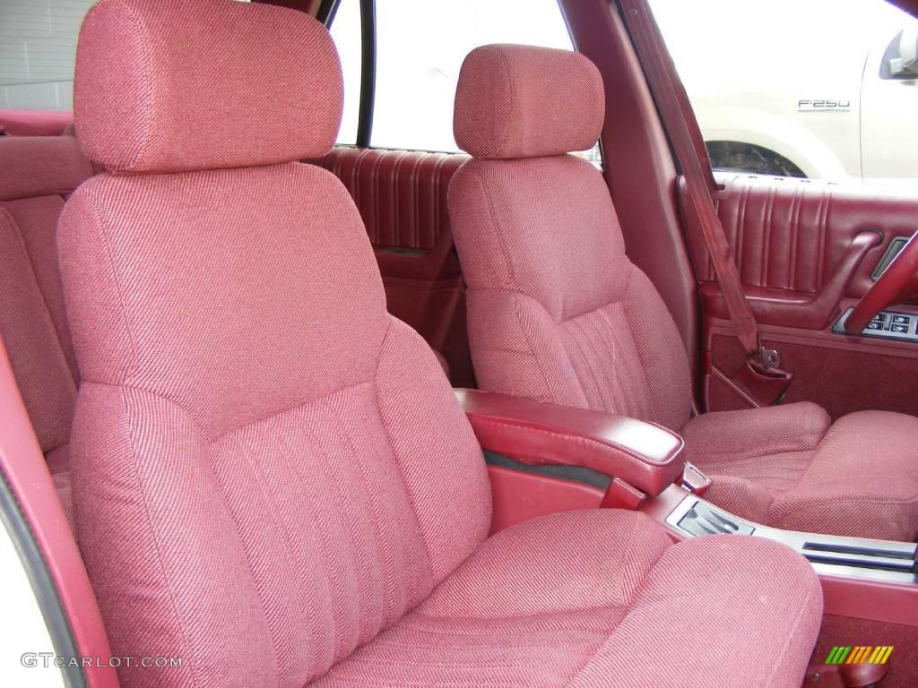1990 Cutlass Supreme SL Sedan - White / Red photo #18