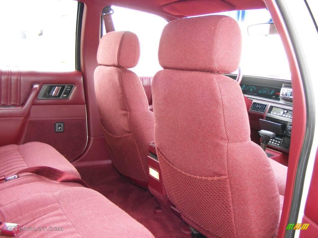 1990 Cutlass Supreme SL Sedan - White / Red photo #19