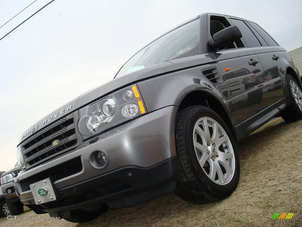 2007 Range Rover Sport HSE - Stornoway Grey Metallic / Ebony Black photo #2