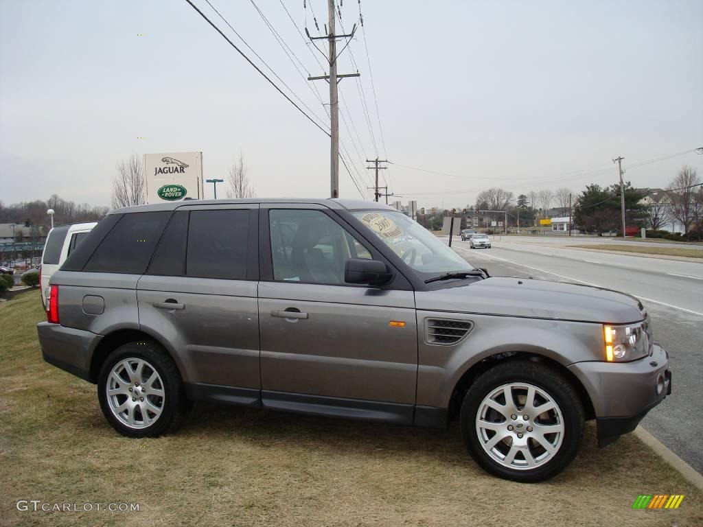 2007 Range Rover Sport HSE - Stornoway Grey Metallic / Ebony Black photo #5