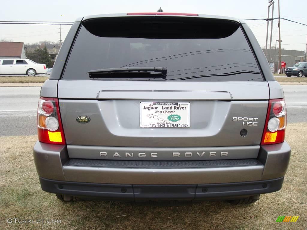 2007 Range Rover Sport HSE - Stornoway Grey Metallic / Ebony Black photo #7