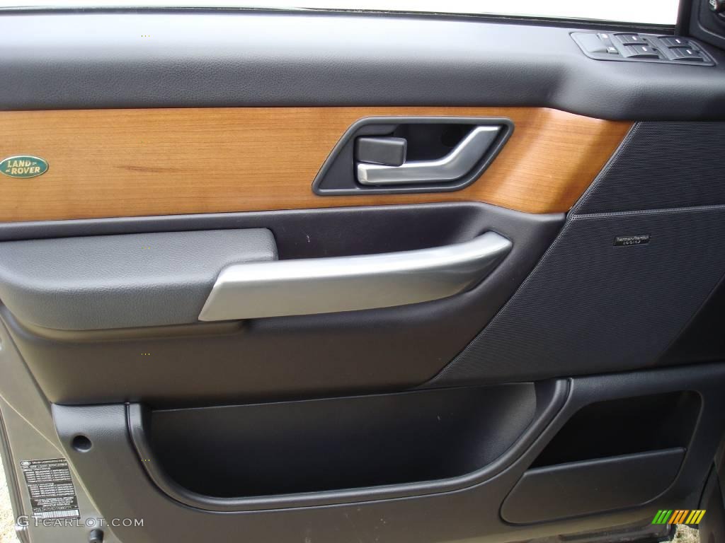 2007 Range Rover Sport HSE - Stornoway Grey Metallic / Ebony Black photo #12