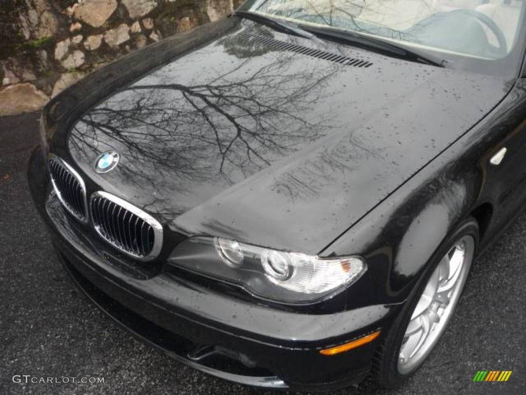 2006 3 Series 330i Convertible - Jet Black / Sand photo #12