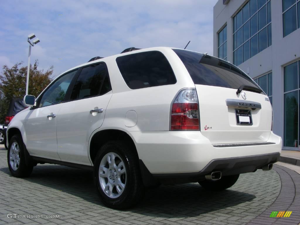 2004 MDX  - Taffeta White / Saddle photo #3