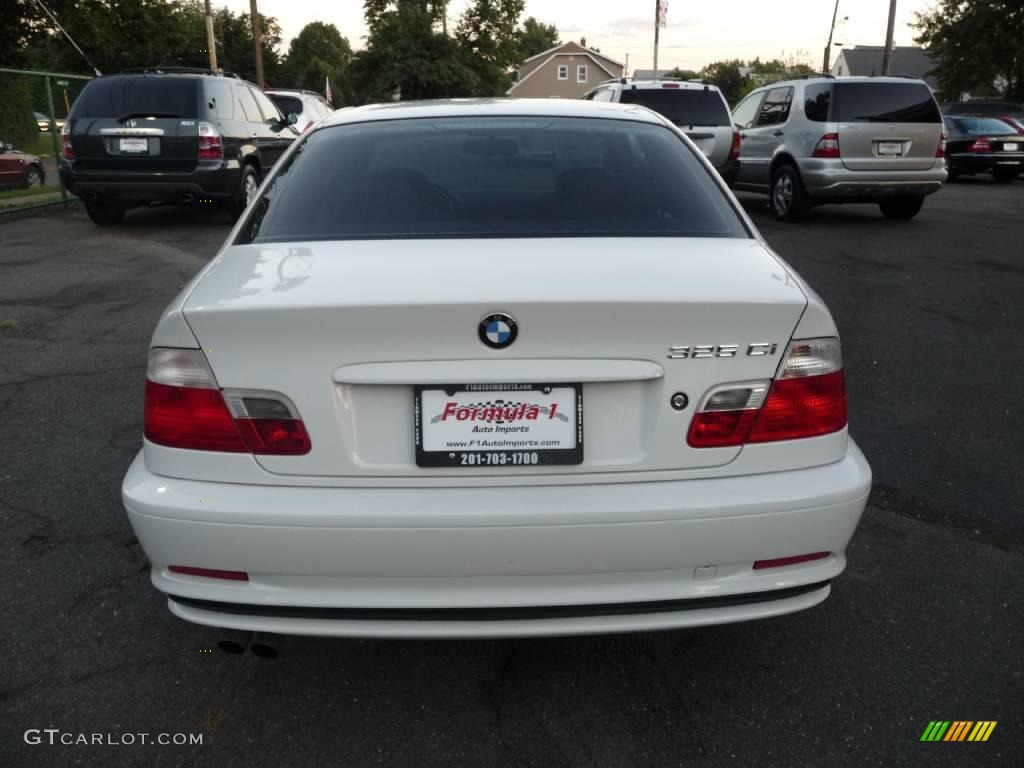 2002 3 Series 325i Coupe - Alpine White / Sand photo #4