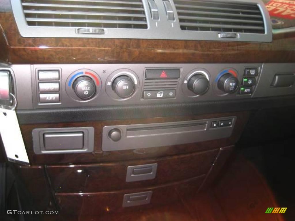 2005 7 Series 745Li Sedan - Jet Black / Black/Black photo #19