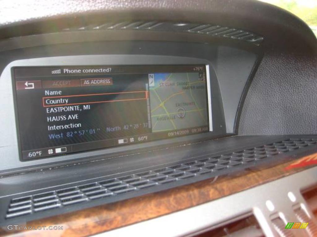 2005 7 Series 745Li Sedan - Jet Black / Black/Black photo #22