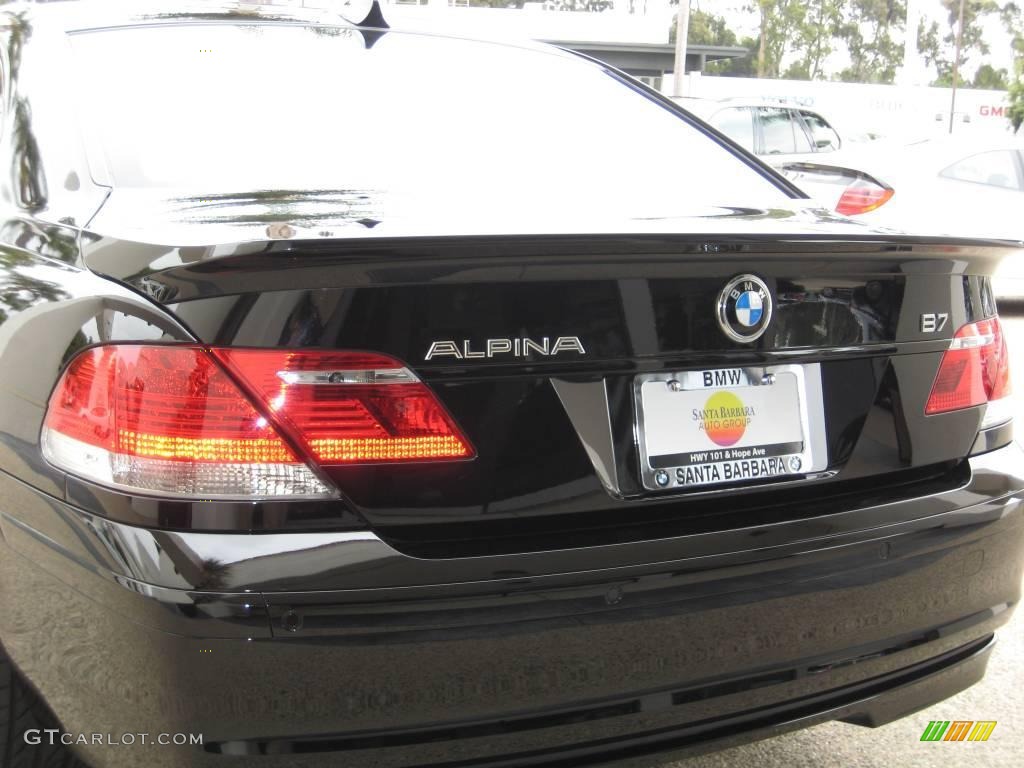 2007 7 Series Alpina B7 - Jet Black / Black photo #7
