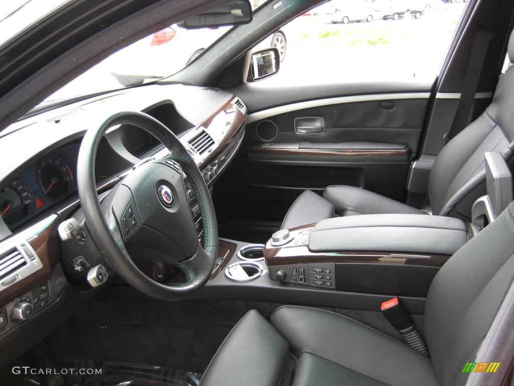 2007 7 Series Alpina B7 - Jet Black / Black photo #11