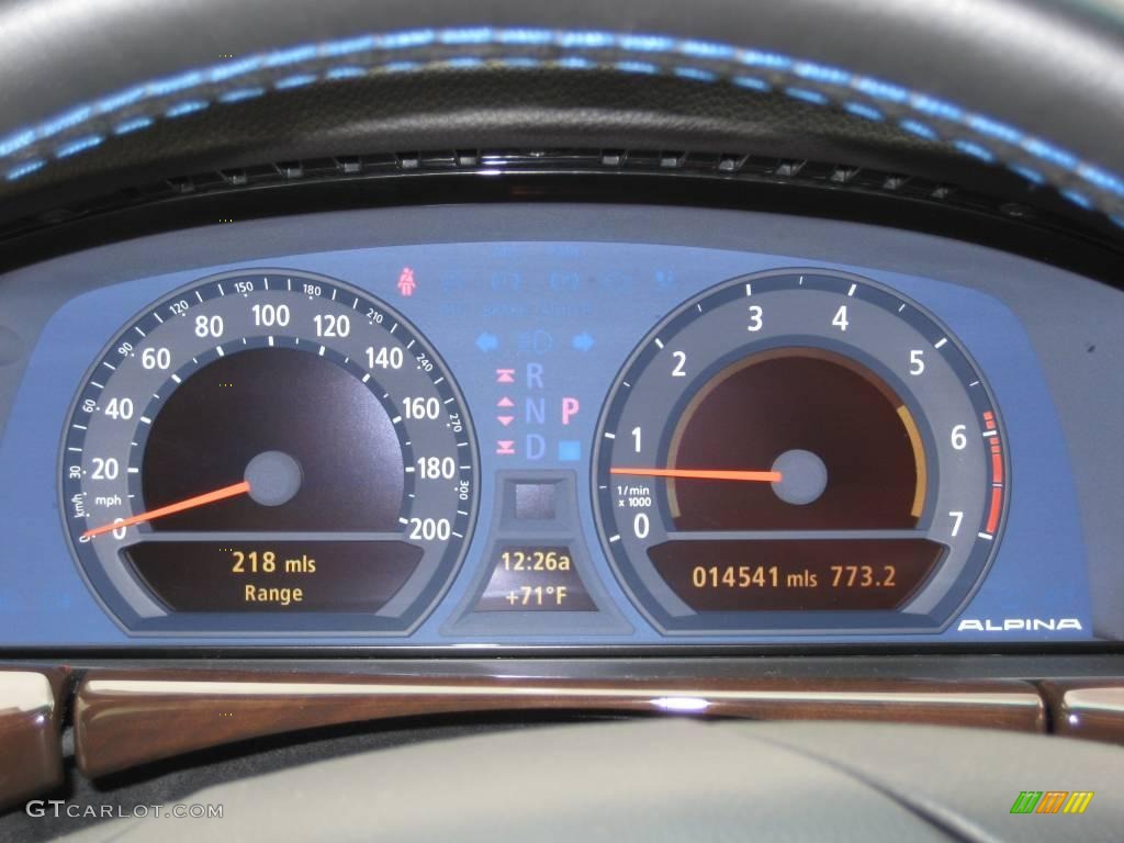 2007 7 Series Alpina B7 - Jet Black / Black photo #14