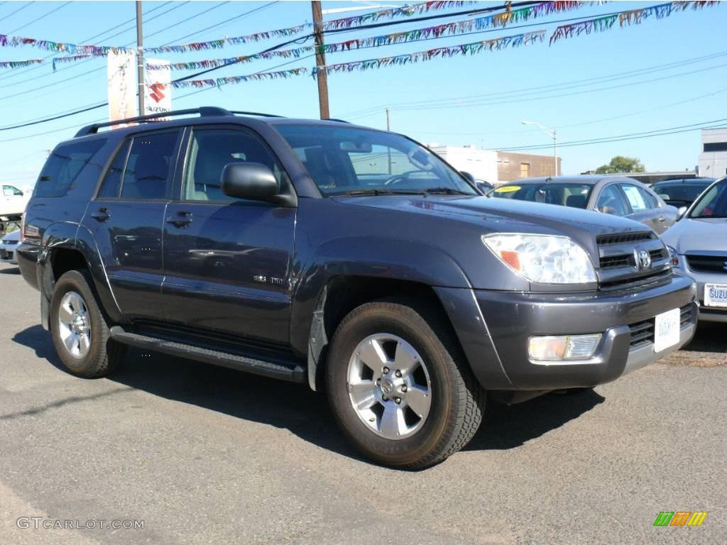 2004 4Runner SR5 4x4 - Galactic Gray Mica / Stone photo #3