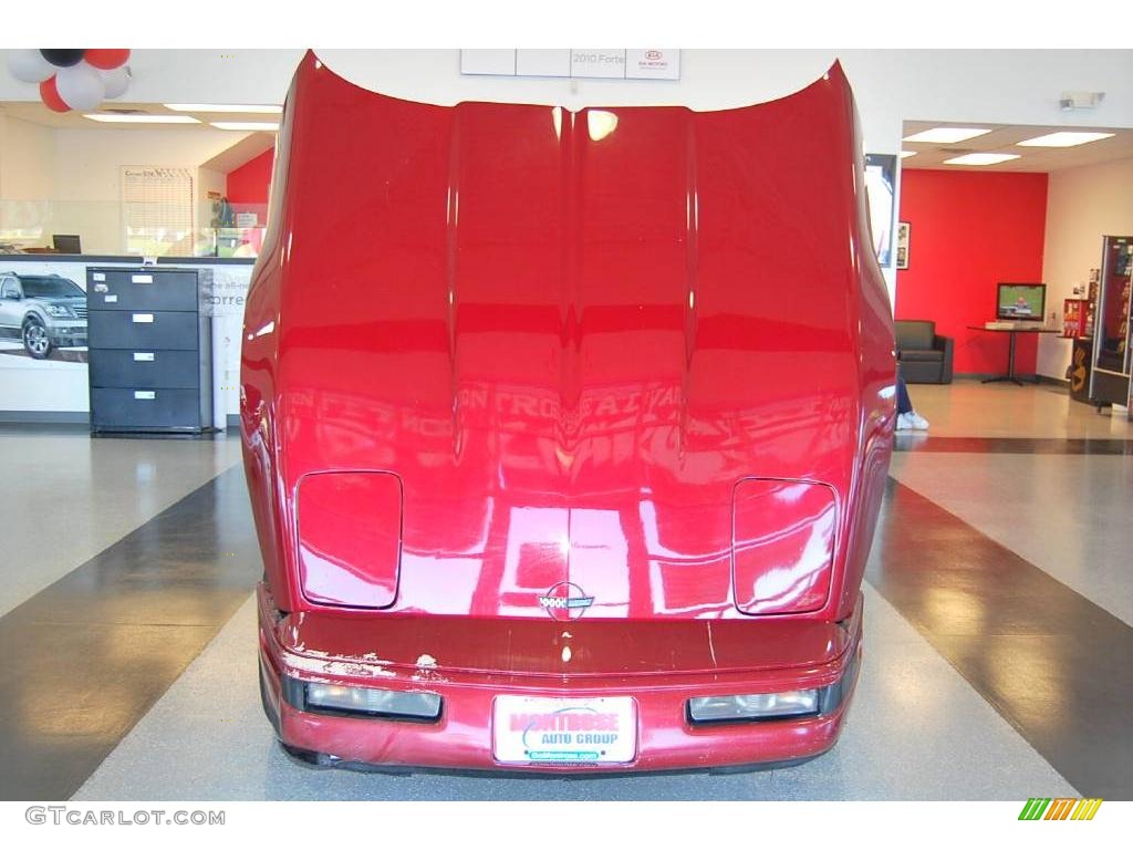 1995 Corvette Coupe - Brilliant Red Metallic / Beige photo #35