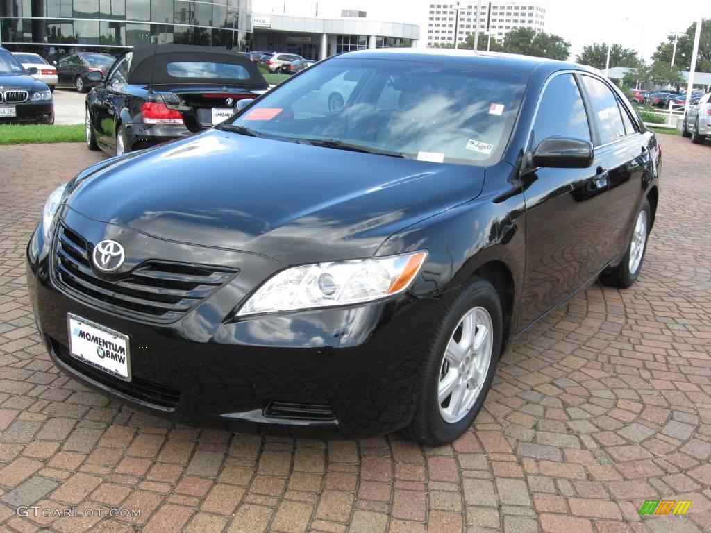 2008 Camry LE - Black / Ash photo #3