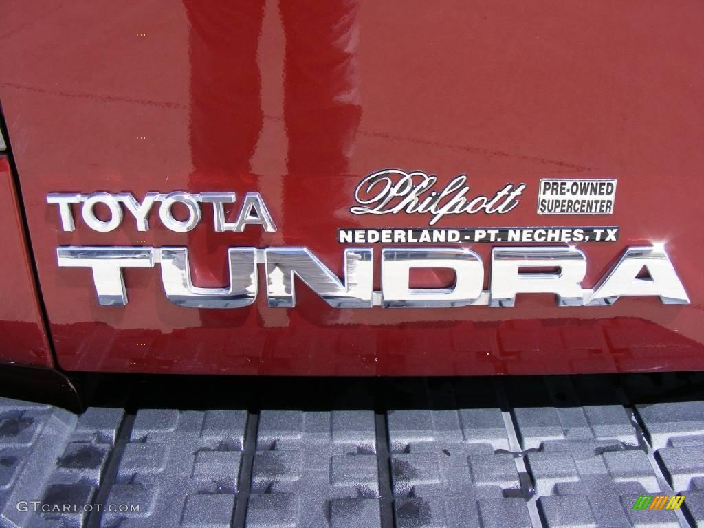 2009 Tundra SR5 Double Cab - Salsa Red Pearl / Sand photo #21