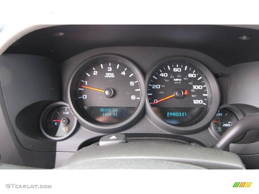 2008 Silverado 1500 Work Truck Regular Cab - Black / Dark Titanium photo #20