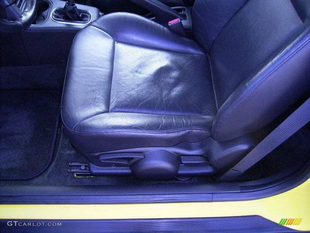 2005 Cobalt LS Coupe - Rally Yellow / Ebony photo #8