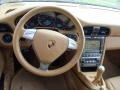 Sand Beige 2006 Porsche 911 Carrera Cabriolet Steering Wheel