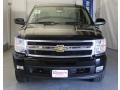 2009 Black Chevrolet Silverado 1500 LTZ Extended Cab 4x4  photo #2