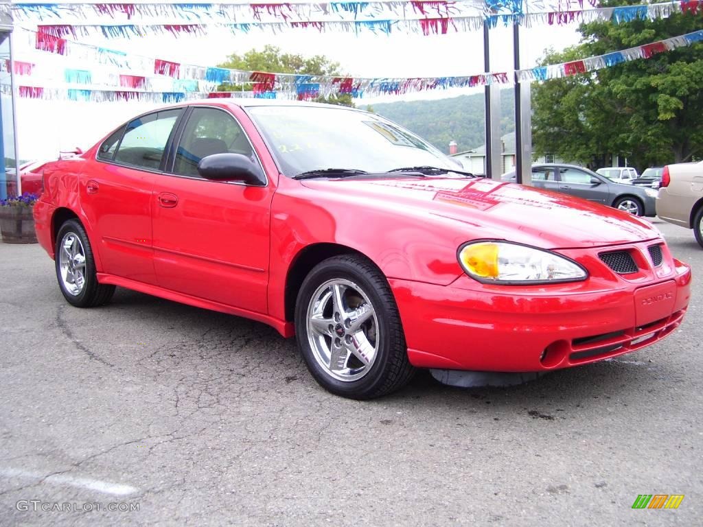 2004 Victory Red Pontiac Grand Am SE Sedan 17955261 Photo 7
