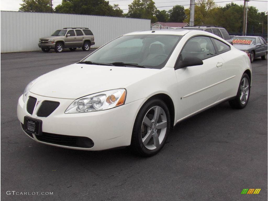 2006 G6 GTP Coupe - Ivory White / Light Taupe photo #1