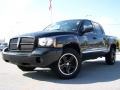 Brilliant Black Crystal Pearl - Dakota Laramie Quad Cab 4x4 Photo No. 5
