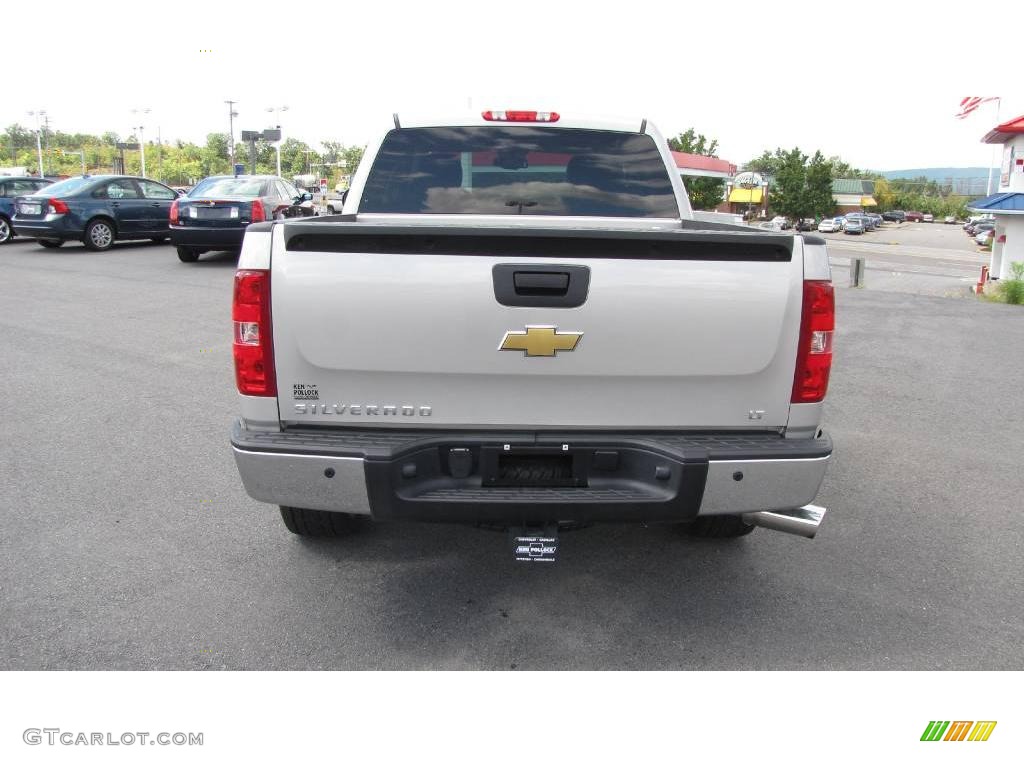 2008 Silverado 1500 LT Crew Cab - Silver Birch Metallic / Ebony photo #4