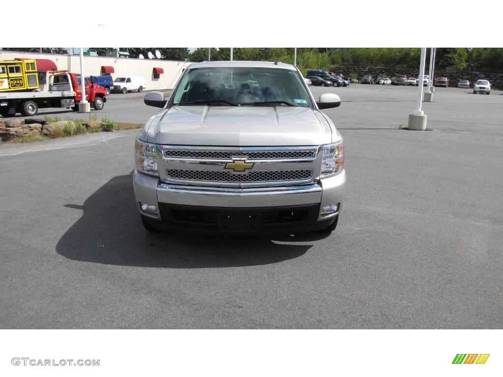 2008 Silverado 1500 LT Crew Cab - Silver Birch Metallic / Ebony photo #9