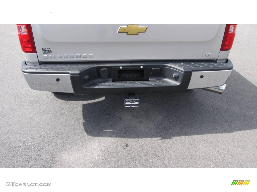 2008 Silverado 1500 LT Crew Cab - Silver Birch Metallic / Ebony photo #11