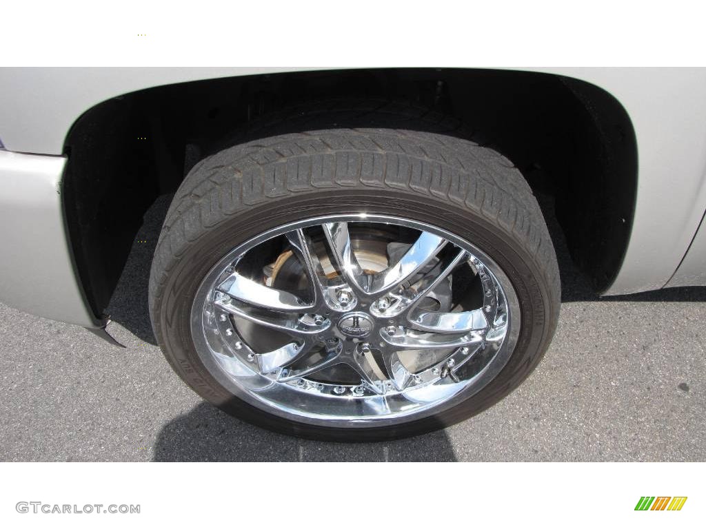 2008 Silverado 1500 LT Crew Cab - Silver Birch Metallic / Ebony photo #12