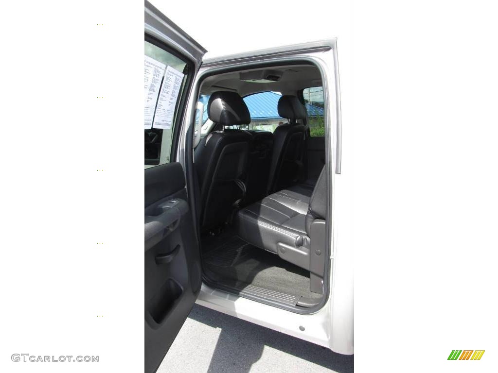 2008 Silverado 1500 LT Crew Cab - Silver Birch Metallic / Ebony photo #16