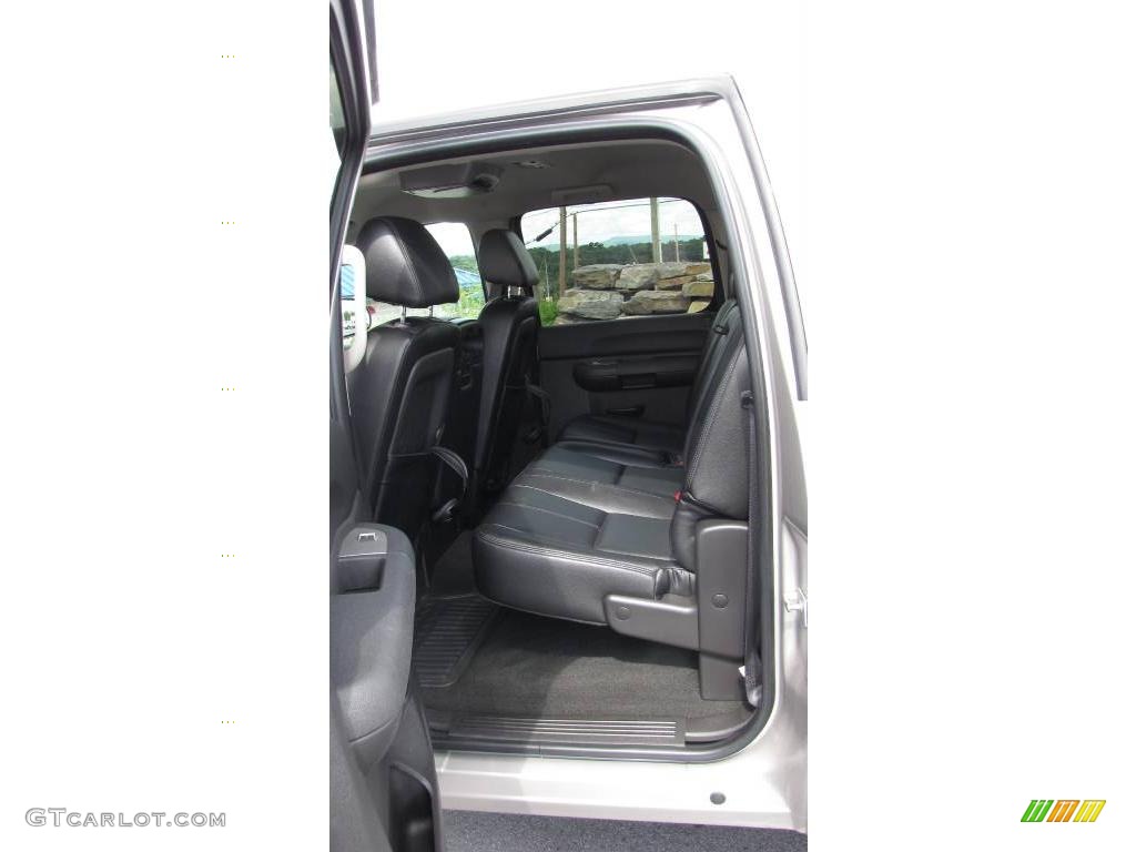 2008 Silverado 1500 LT Crew Cab - Silver Birch Metallic / Ebony photo #17