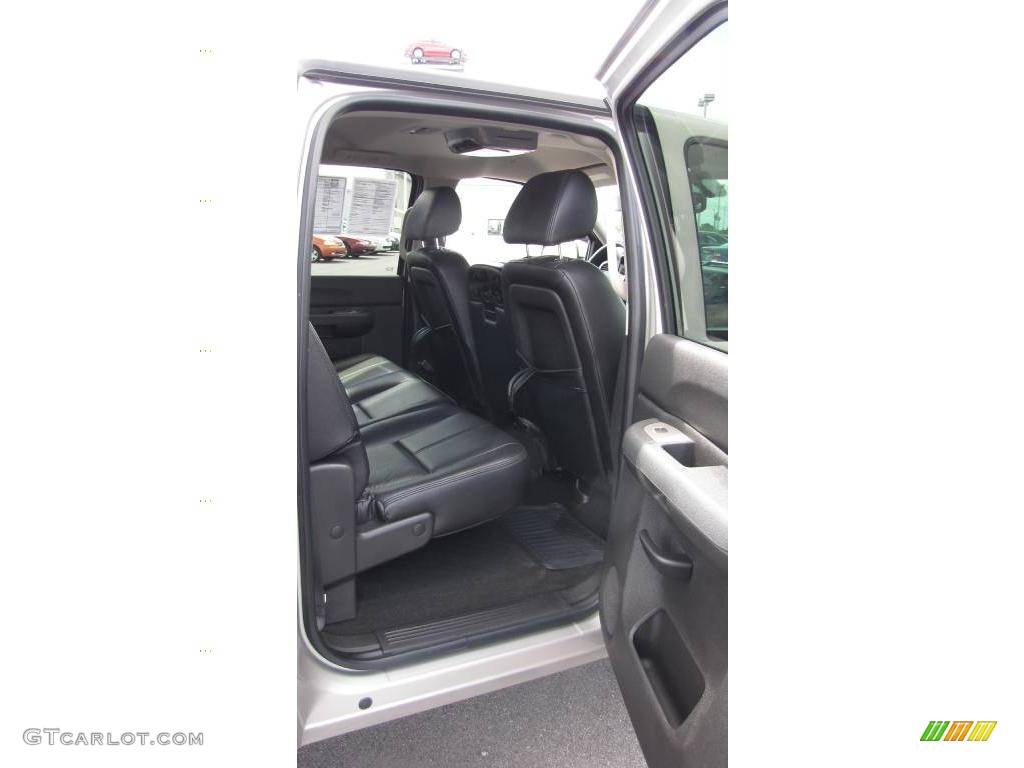 2008 Silverado 1500 LT Crew Cab - Silver Birch Metallic / Ebony photo #18
