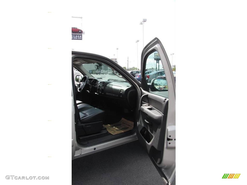 2008 Silverado 1500 LT Crew Cab - Silver Birch Metallic / Ebony photo #23