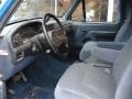 1992 Bimini Blue Metallic Ford F150 XLT Extended Cab  photo #23
