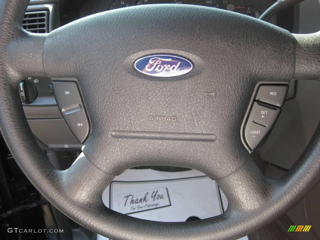 2003 Explorer XLS 4x4 - True Blue Metallic / Graphite Grey photo #28