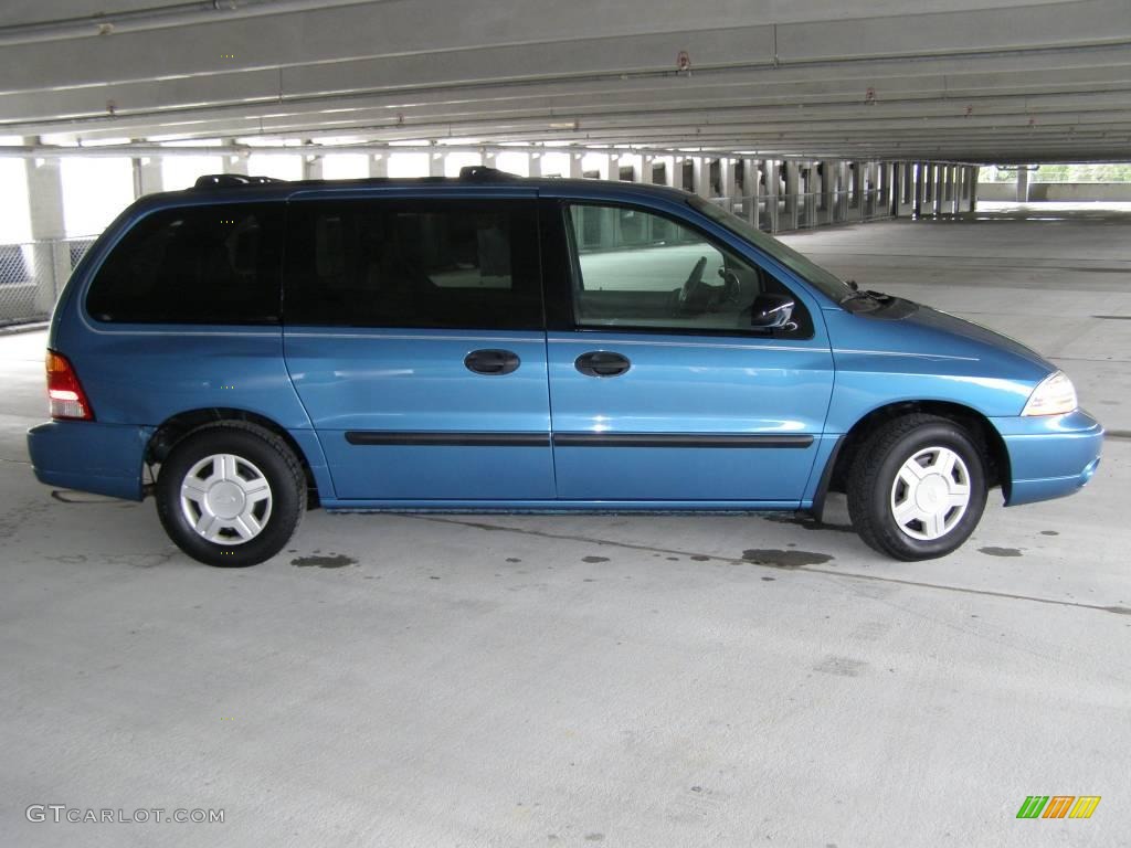 2003 Windstar LX - Light Sapphire Blue Metallic / Medium Graphite photo #5