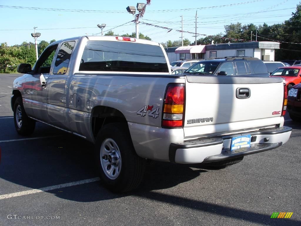 2006 Sierra 1500 Extended Cab 4x4 - Silver Birch Metallic / Pewter photo #5