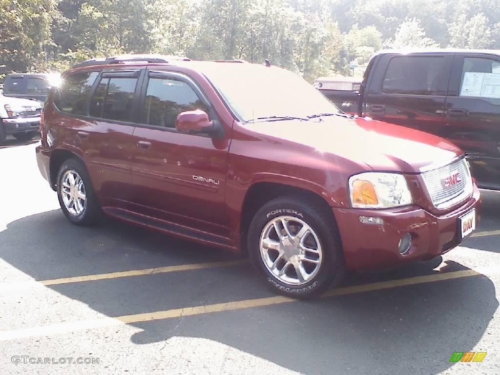 2006 Envoy Denali 4x4 - Red Jewel Metallic / Ebony Black photo #2