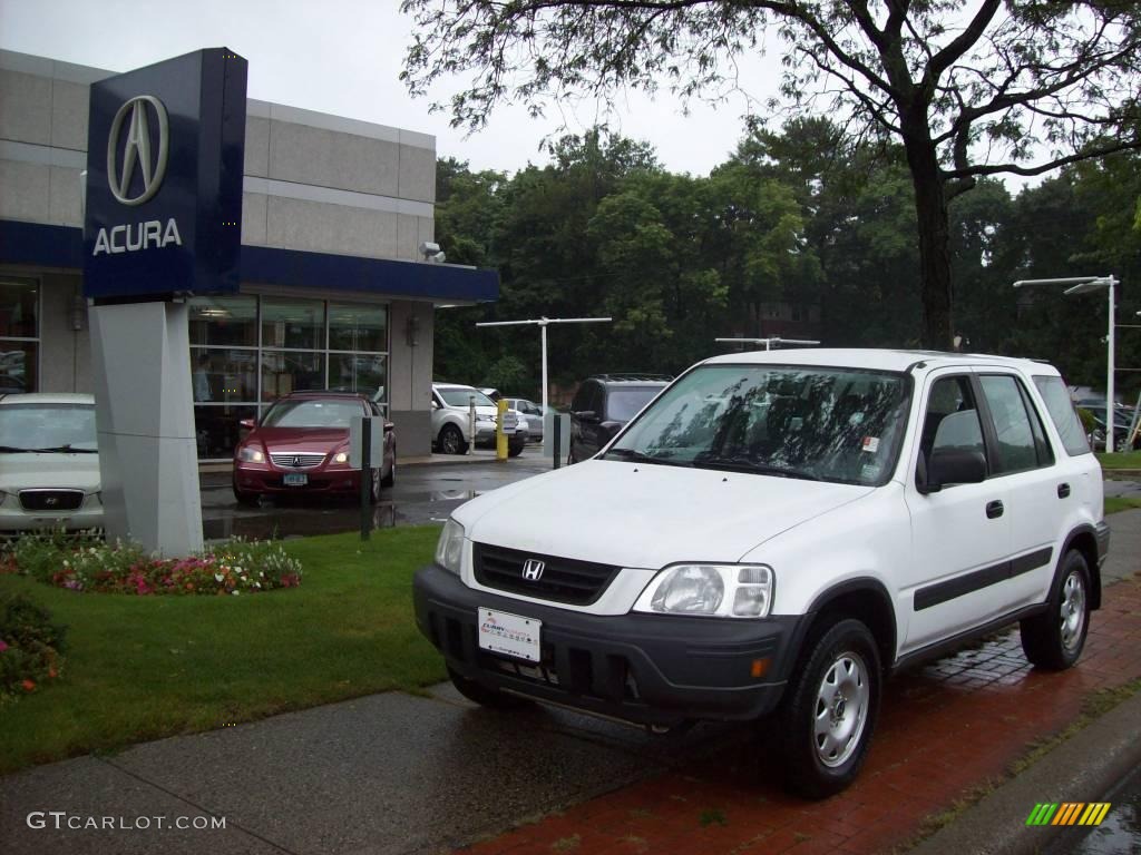 2001 CR-V LX 4WD - Satin Silver Metallic / Dark Gray photo #1