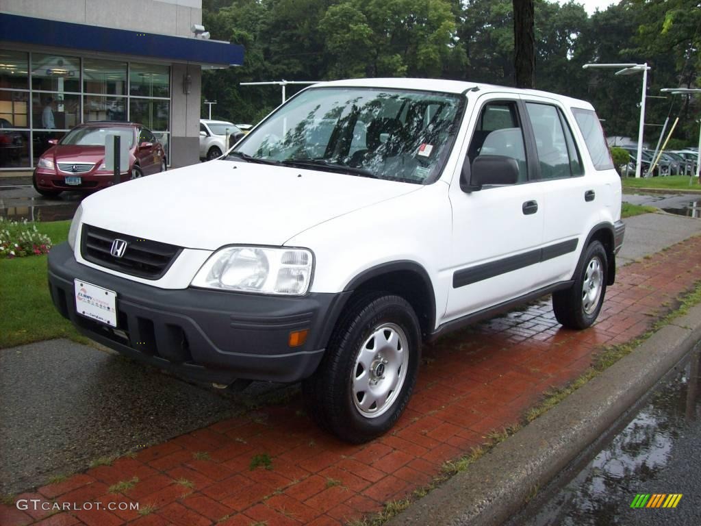 2001 CR-V LX 4WD - Satin Silver Metallic / Dark Gray photo #2