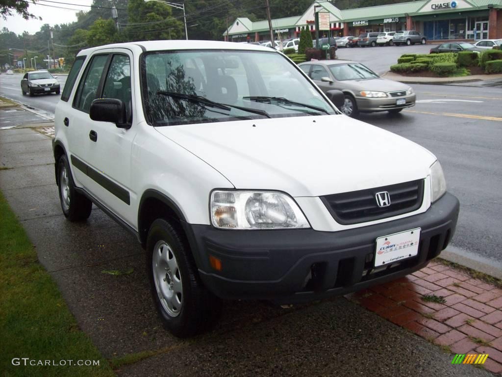 2001 CR-V LX 4WD - Satin Silver Metallic / Dark Gray photo #4