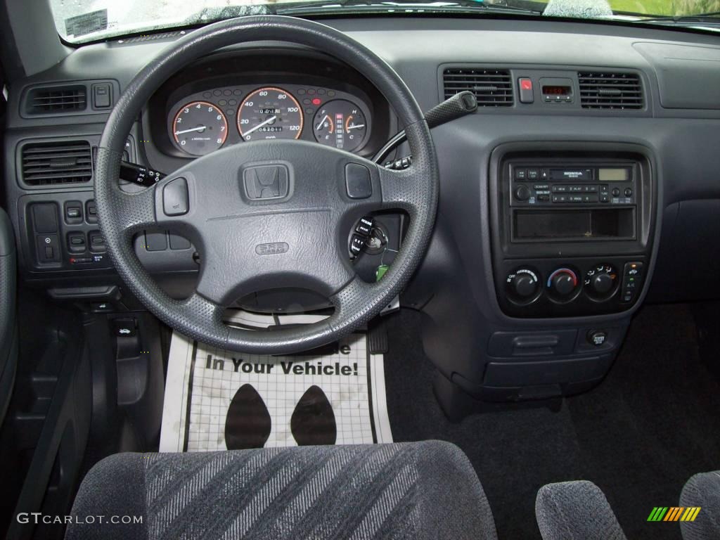 2001 CR-V LX 4WD - Satin Silver Metallic / Dark Gray photo #14