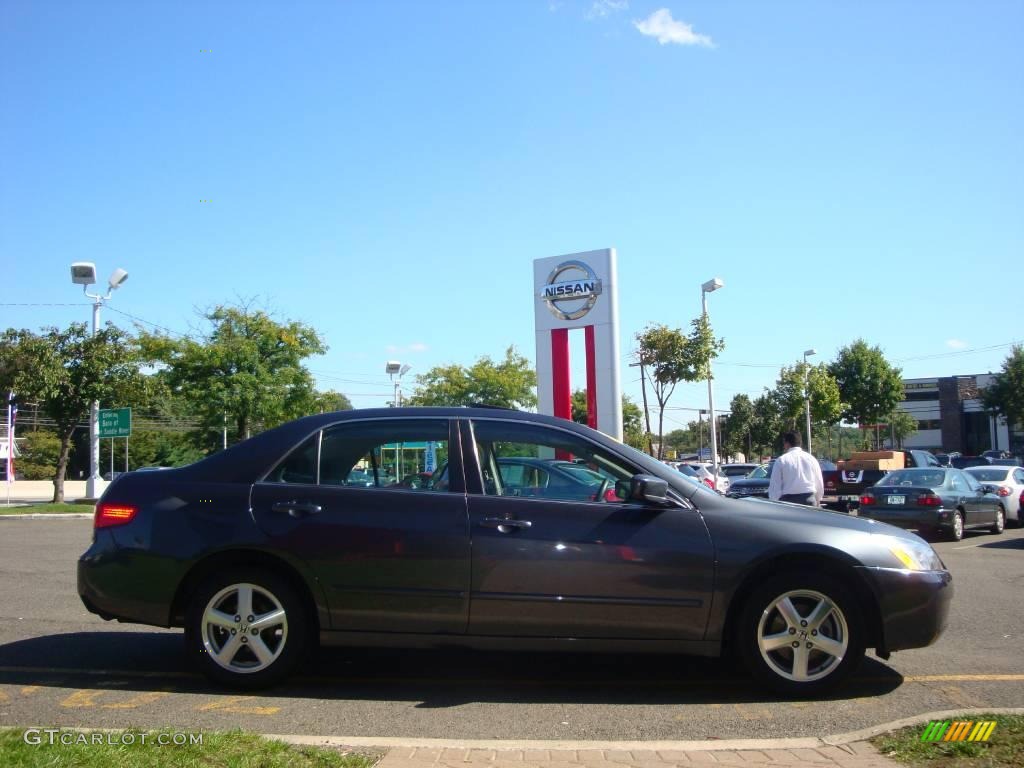 2005 Accord EX Sedan - Graphite Pearl / Gray photo #12