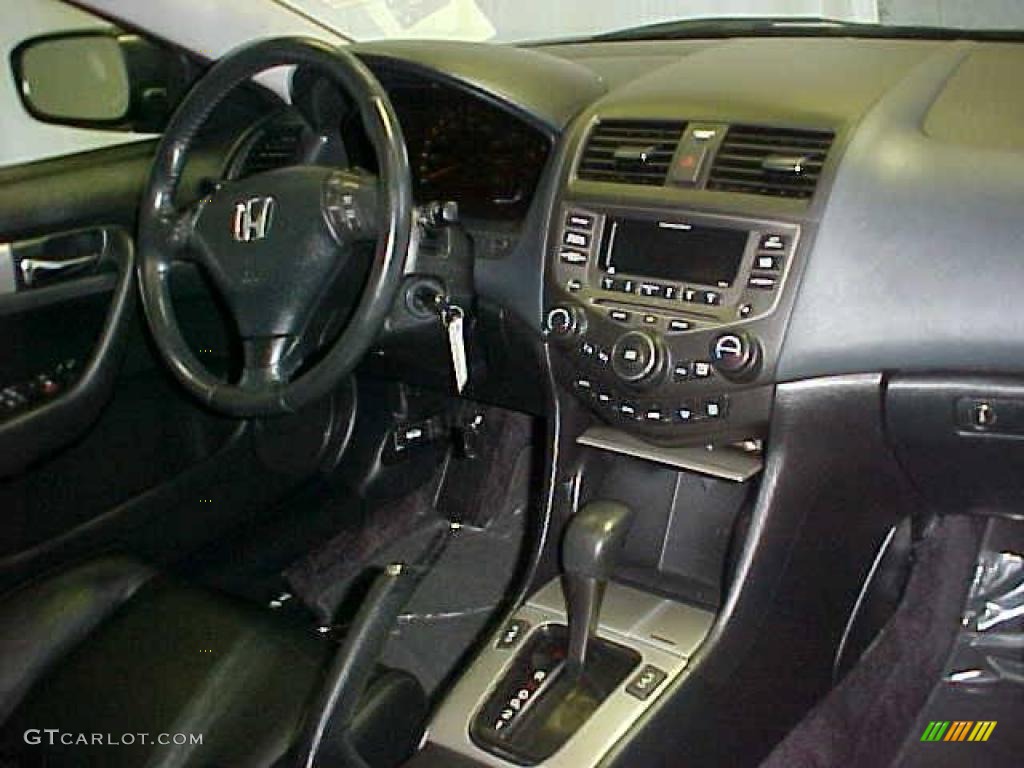 2006 Accord EX-L Coupe - Nighthawk Black Pearl / Black photo #10