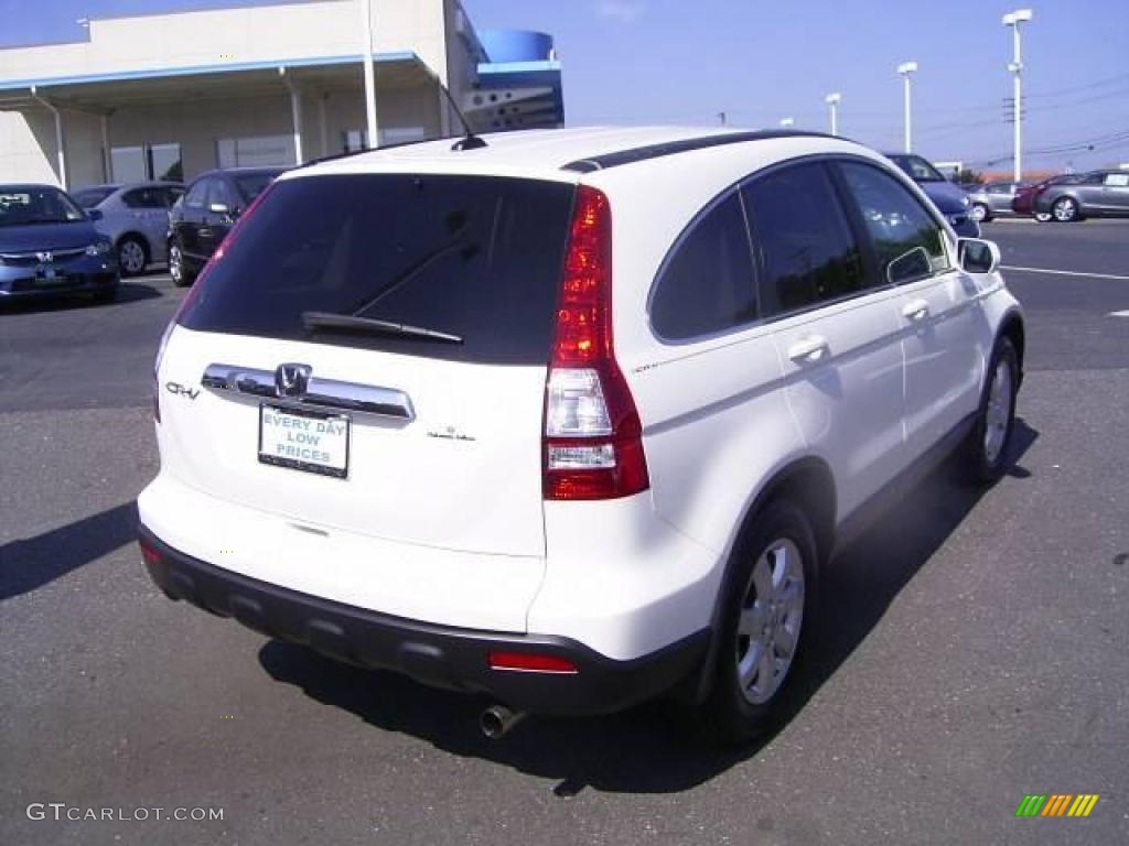 2009 CR-V EX-L - Taffeta White / Gray photo #4