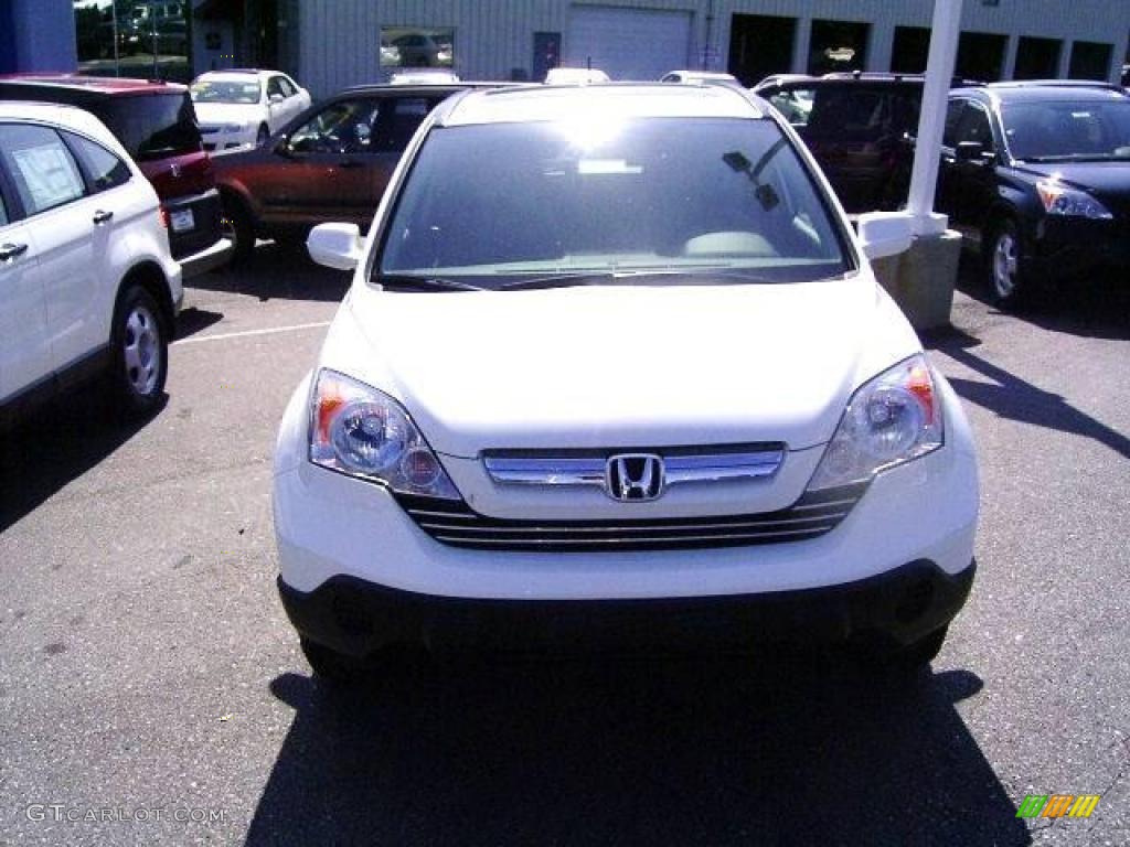 2009 CR-V EX-L - Taffeta White / Gray photo #5